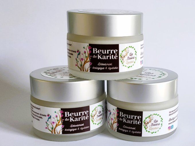 Beurre de karité bio et équitable 50ml